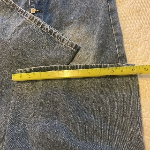 Wide Leg Denim Jeans - Picture 5 of 12